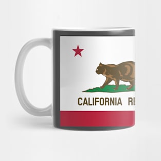 California Republic Cat Mug